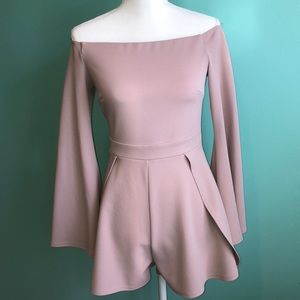 Mauve Romper